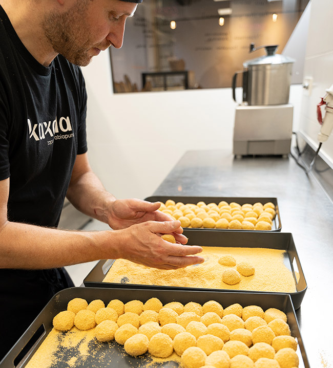 Kroketak egiten